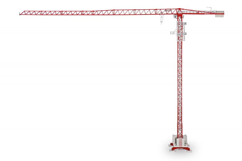 WOLFFKRAN 7534.16 clear Flat top tower crane