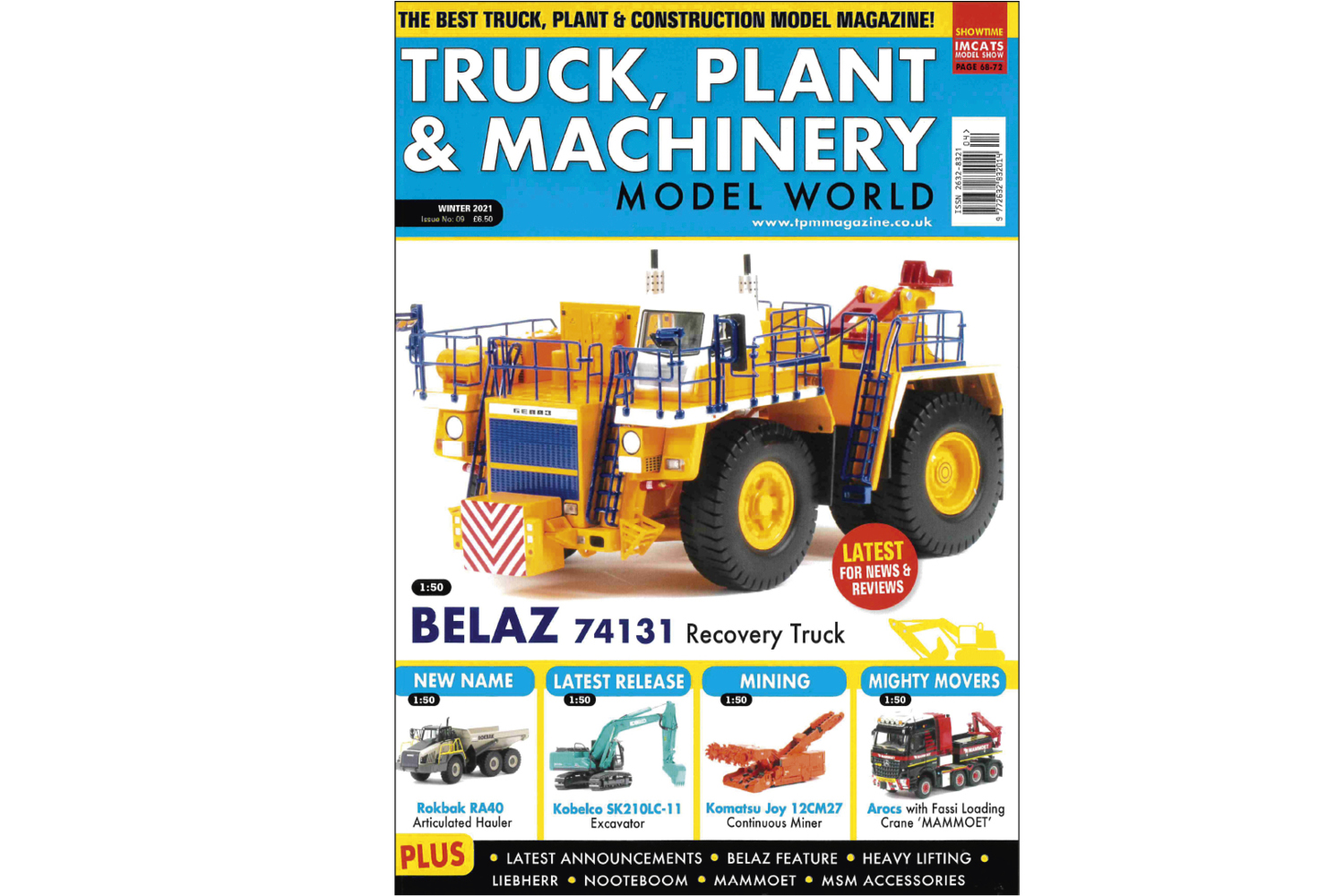 The trade magazine "Truck, Plant & Machinery" reports on Conrad